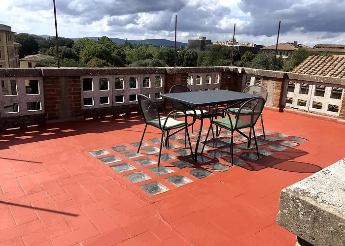 Elegant Flat With Rooftop 450 Mt From Piazza Del Campo